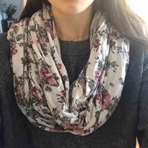Brandy Melville floral wrap around scarf